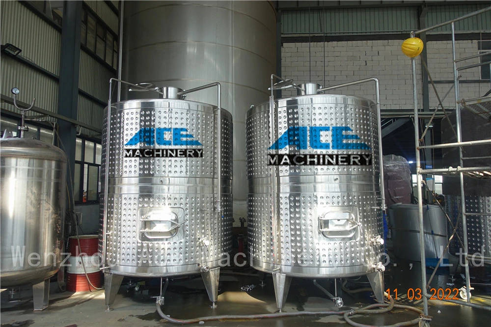 Jacketed Wine Fermenter Beverage Cider Fermening Used Winery Equipment