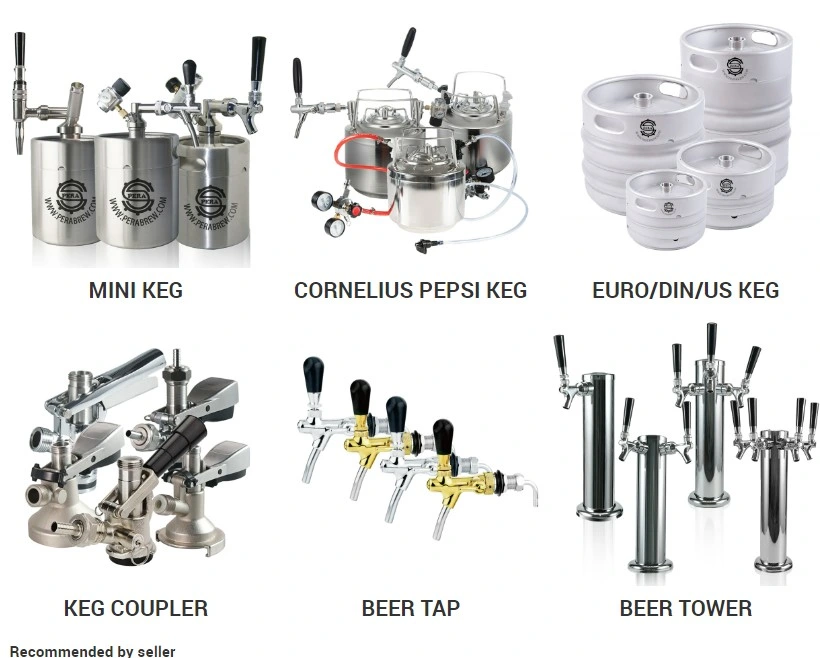 Beer Keg New SS304 High Quality Beer Kegs 5L