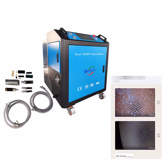 Filtre à particules diesel DPF Nettoyage Équipement de filtre DPF