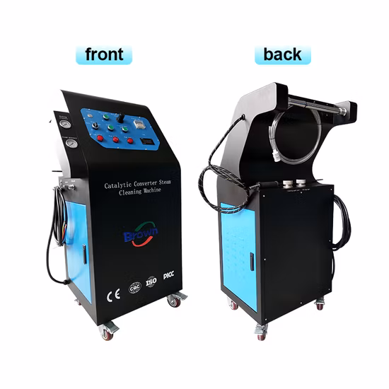 Nettoyeur de système catalytique à vapeur haute pression, équipement de garage de nettoyage de catalyseur pour machine de nettoyage de filtre SCR/DPF, machine de nettoyage d'injecteur de carburant