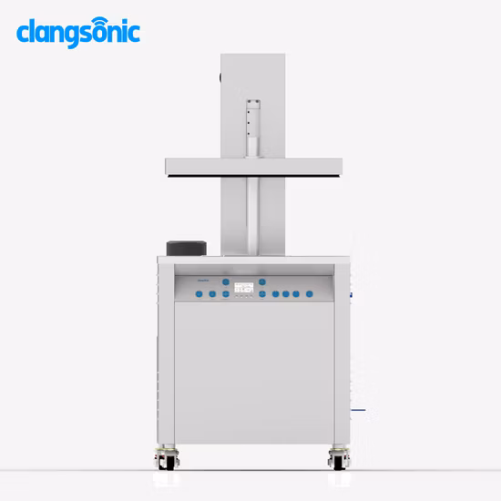 Système de levage automatique, système oscillant, équipement de nettoyage ultrasonique de grande puissance